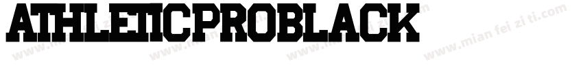 Athletic Pro Black字体转换